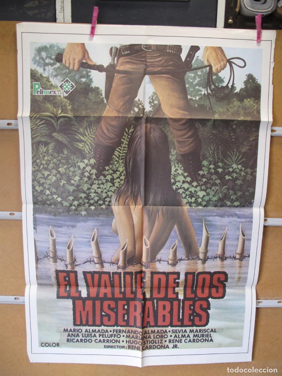 Cine: SU1454 EL VALLE DE LOS MISERABLES POSTER ORIGINAL - Foto 1