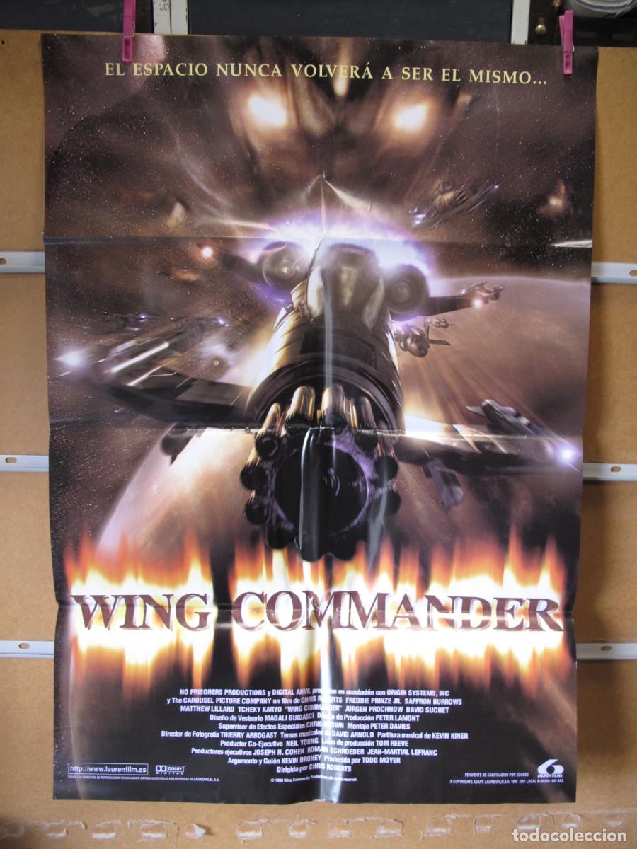 Cine: SU1498 WING COMMANDER POSTER ORIGINAL - Foto 1