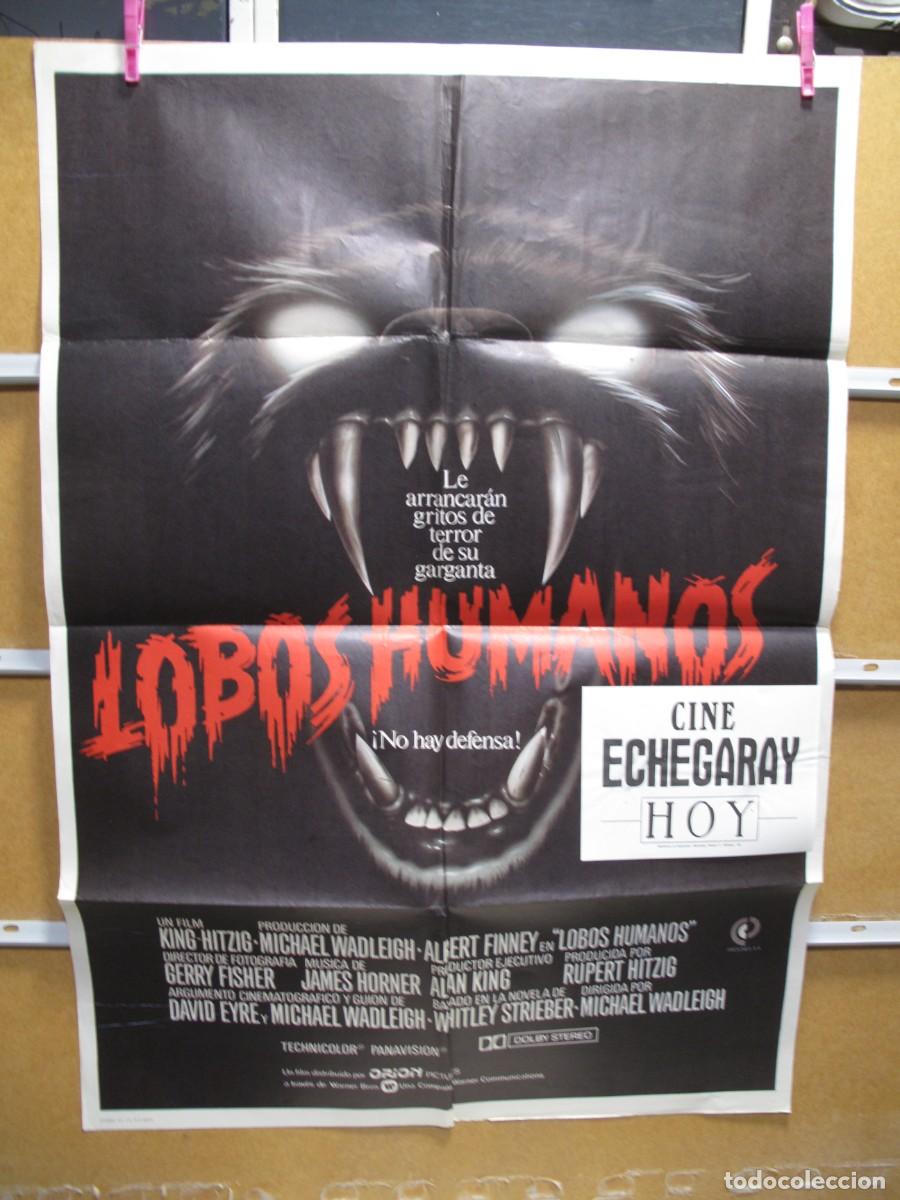 Cine: SU1541 LOBOS HUMANOS POSTER ORIGINAL - Foto 1