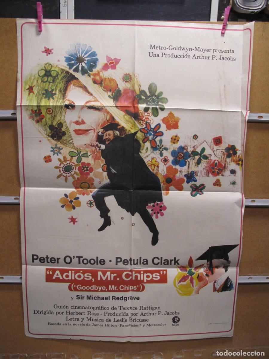 Cine: SU1582 ADIOS MR CHIPS POSTER ORIGINAL - Foto 1