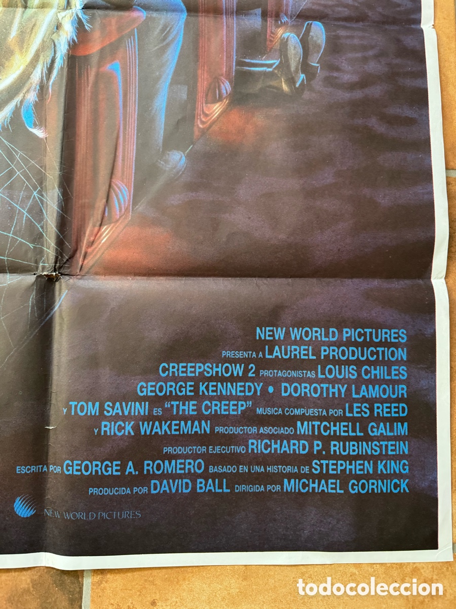 Cine: CREEPSHOW 2 POSTER ORIGINAL - Foto 4