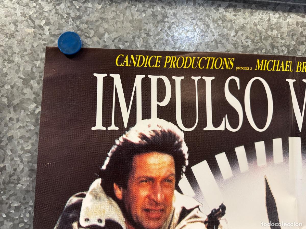 Cine: Impulso Violento , Michael Brandon ,Poster Original - Foto 2