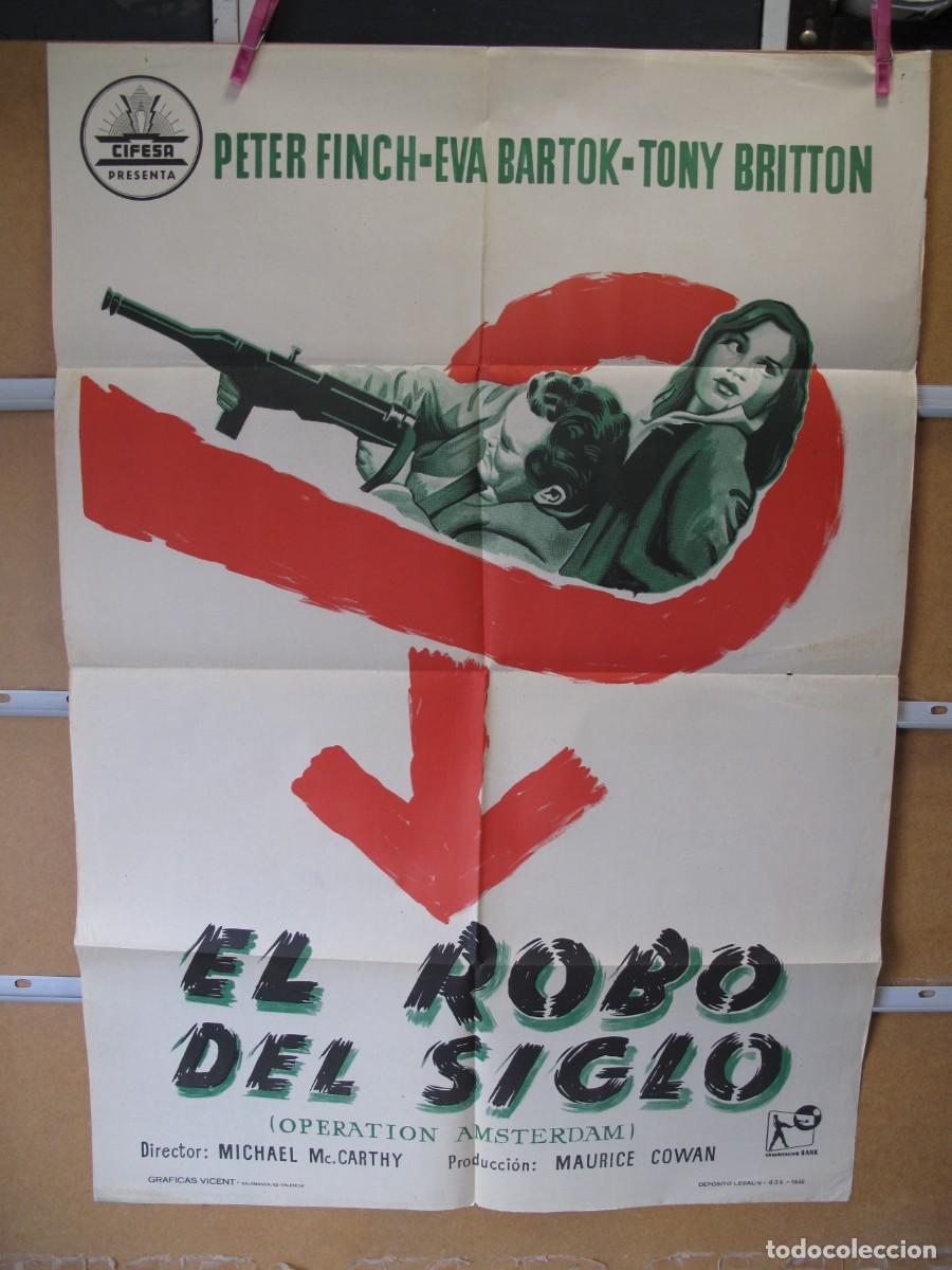 Cine: POSTER2945 EL ROBO DEL SIGLO - Foto 1