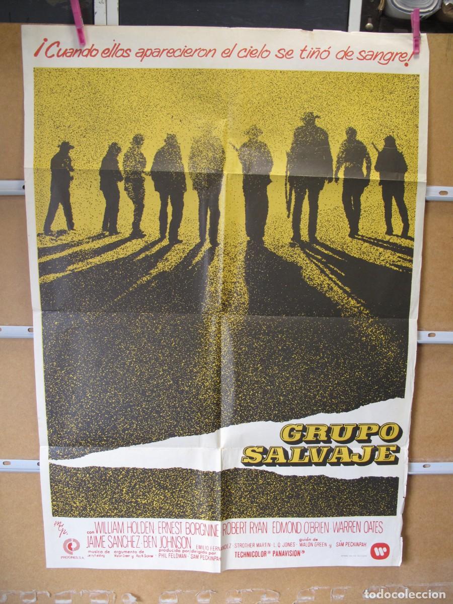 Cine: POSTER2995 GRUPO SALVAJE - Foto 1