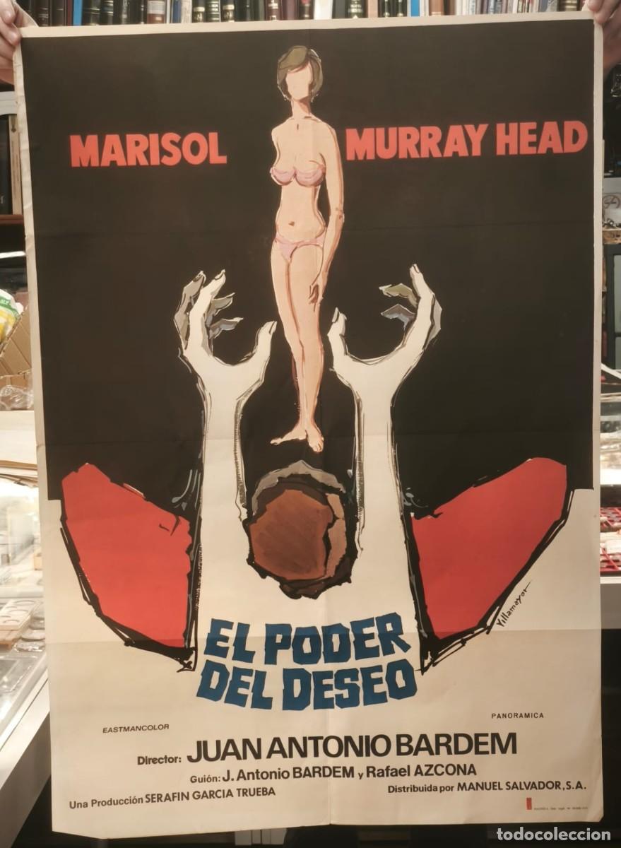 Cine: Cartel de cine El poder del deseo 1975 Original - Foto 1