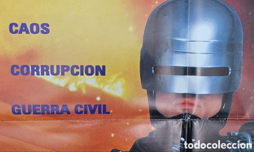 Cine: POSTER ROBOCOP 3 Acci&oacute;n Sci-fi - Foto 2