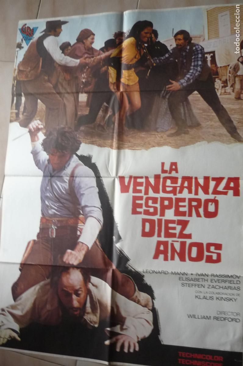 Kino: cartel cine la venganza espero diez a&ntilde;os 1 x 7o