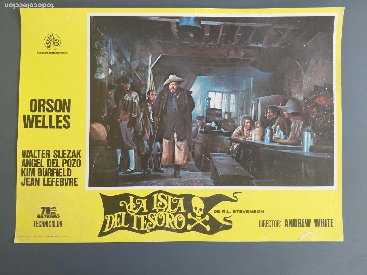 Cine: LA ISLA DEL TESORO con ORSON WELLES - Foto 1
