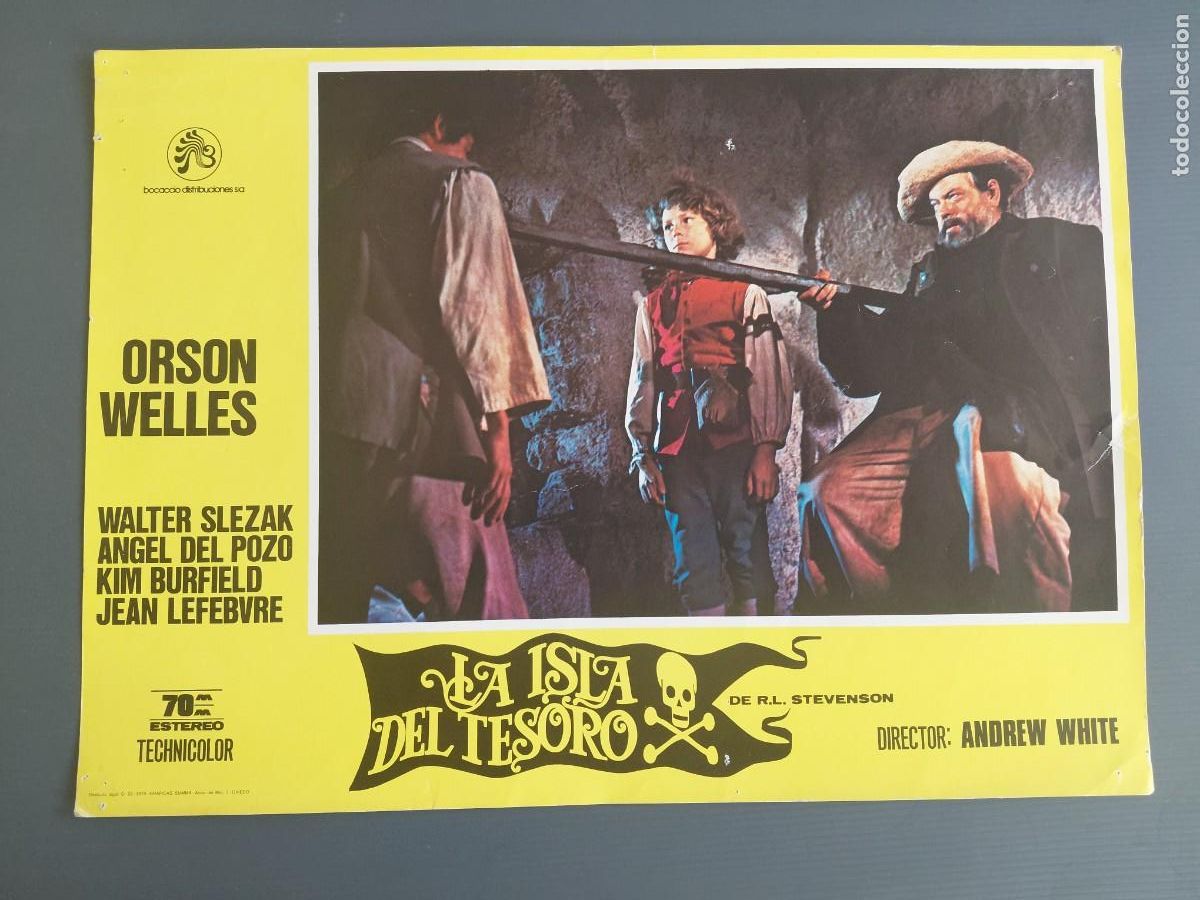 Cine: LA ISLA DEL TESORO con ORSON WELLES - Foto 2