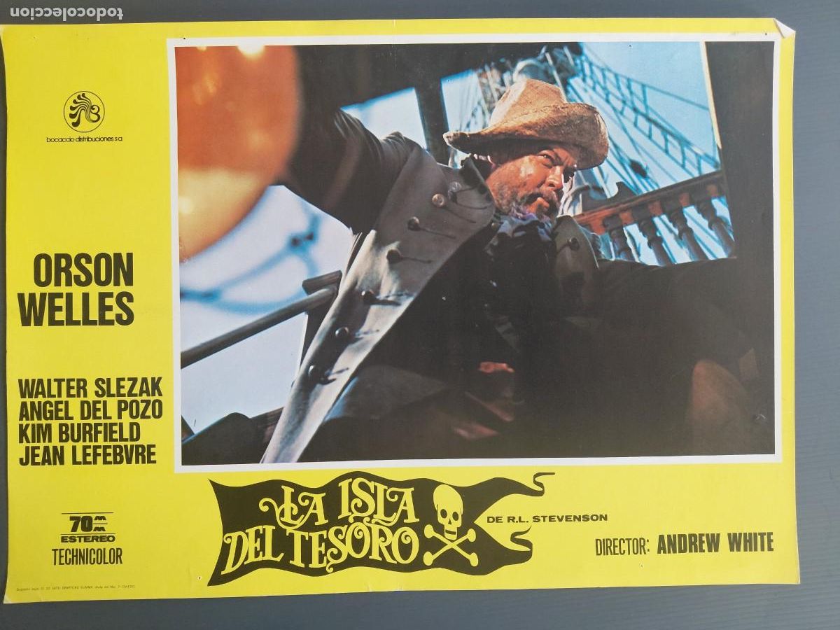 Cine: LA ISLA DEL TESORO con ORSON WELLES - Foto 3