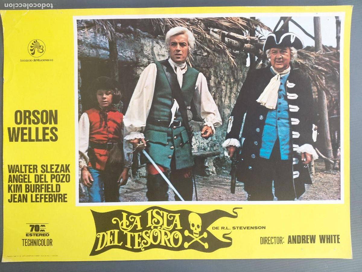 Cine: LA ISLA DEL TESORO con ORSON WELLES - Foto 5
