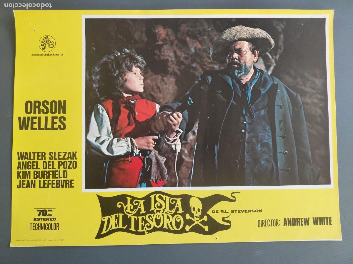 Cine: LA ISLA DEL TESORO con ORSON WELLES - Foto 7