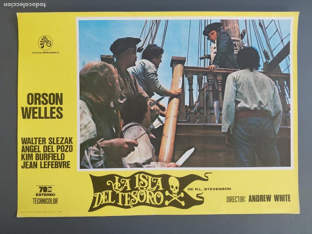 Cine: LA ISLA DEL TESORO con ORSON WELLES - Foto 8