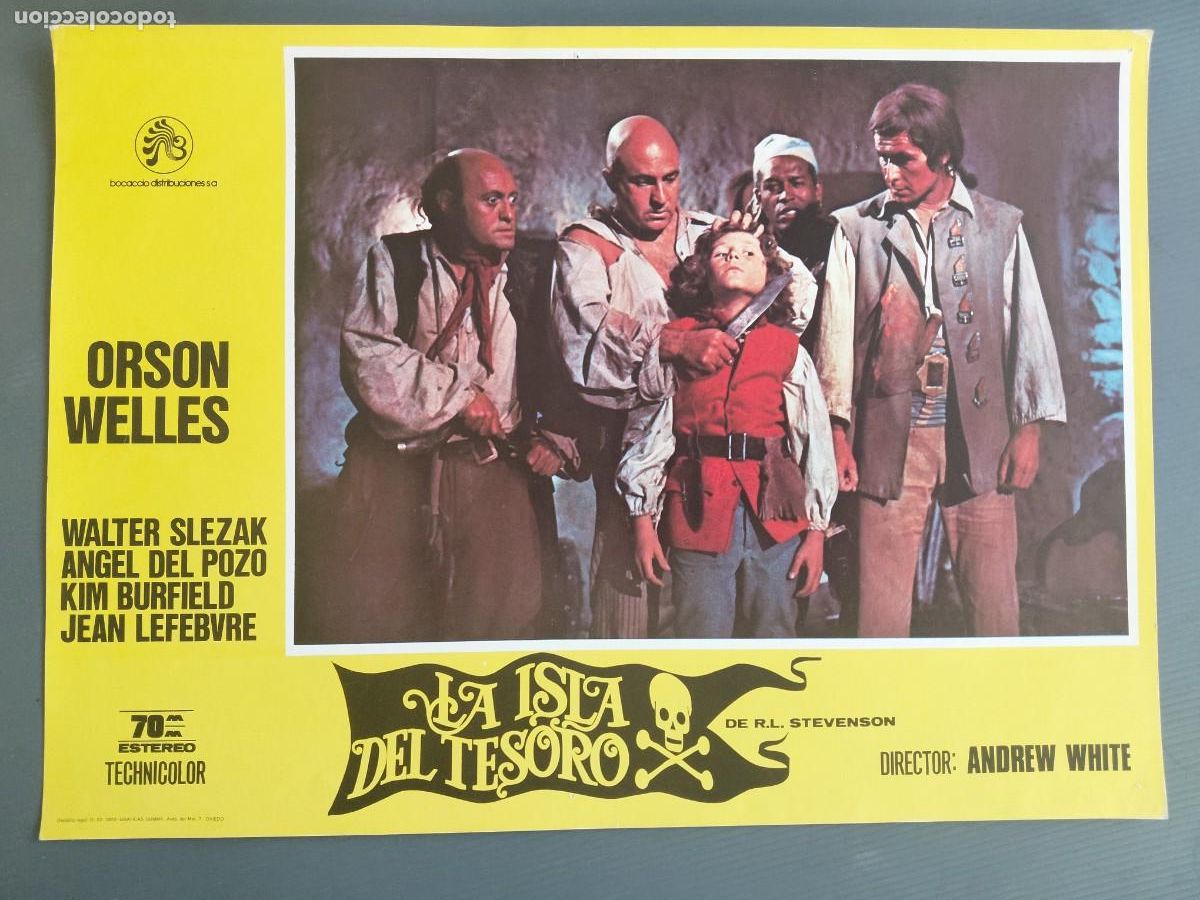 Cine: LA ISLA DEL TESORO con ORSON WELLES - Foto 9