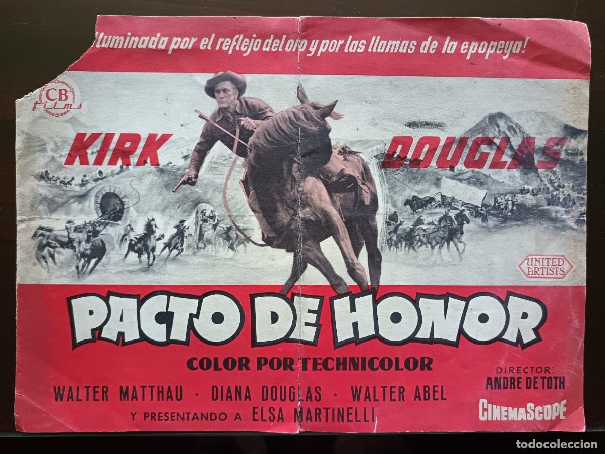 Cine: PACTO DE HONOR- ACARTONADO - - Foto 1