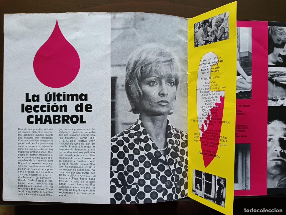 Cine: LE BOUCHER (EL CARNICERO) - Foto 2