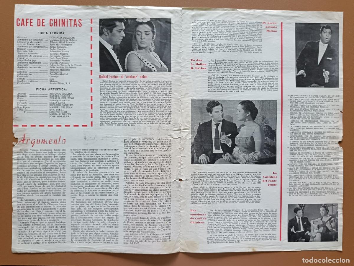 Cine: CAF&Eacute; DE CHINITAS - ANTONIO MOLINA - Foto 2