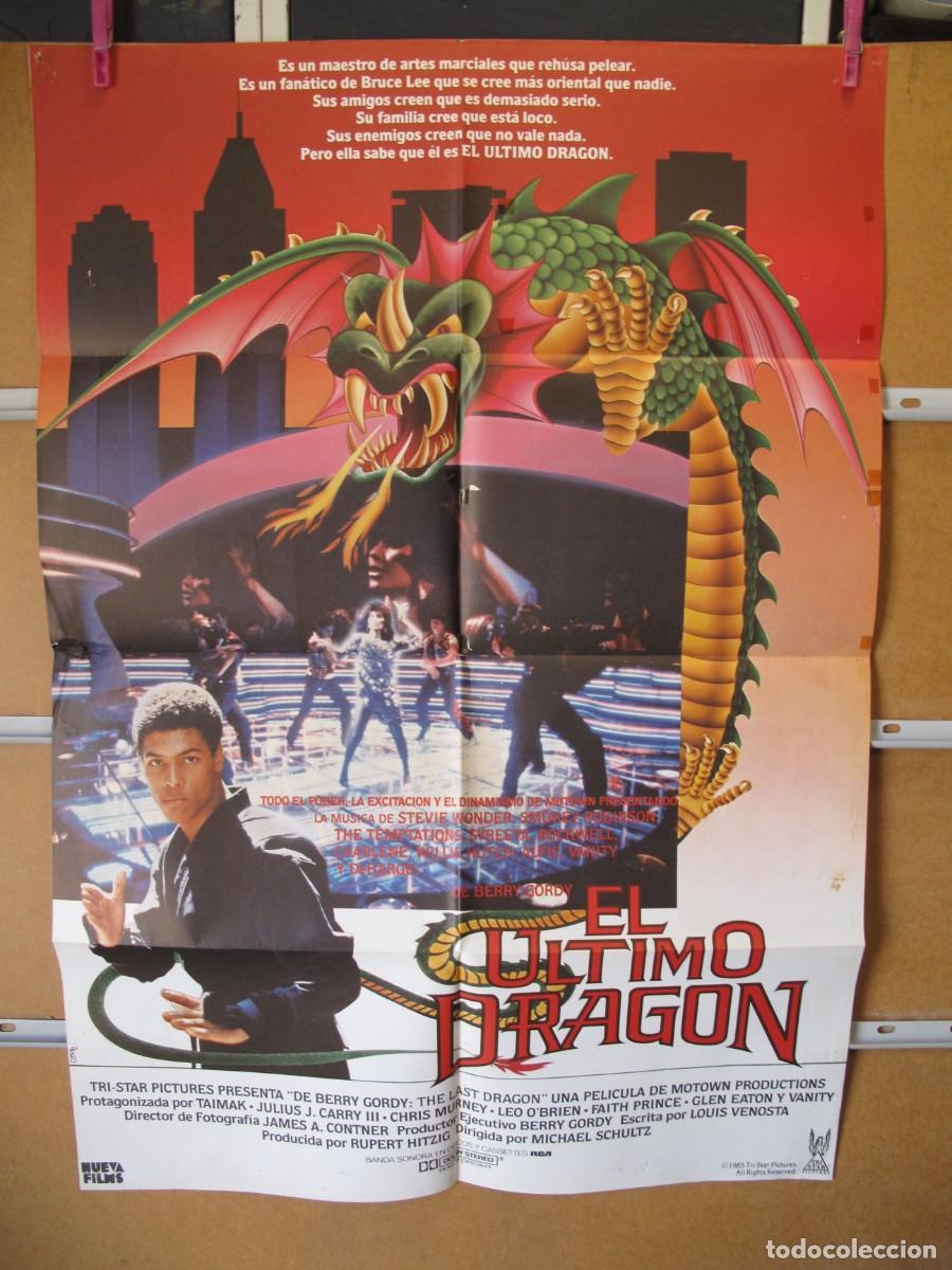 Cine: SX5 EL ULTIMO DRAGON POSTER ORIGINAL - Foto 1