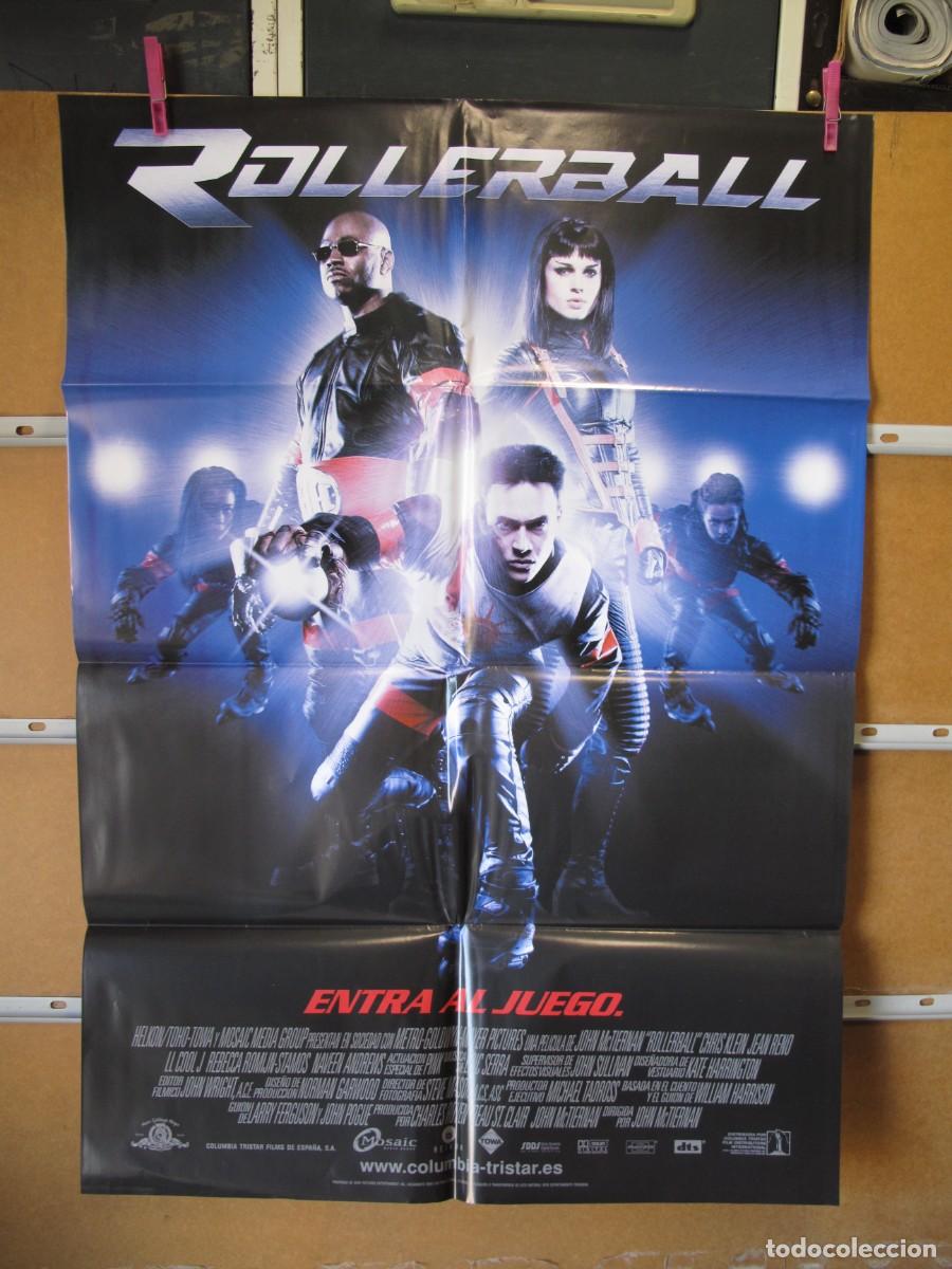 Cine: EN754 ROLLERBALL POSTER ORIGINAL - Foto 1
