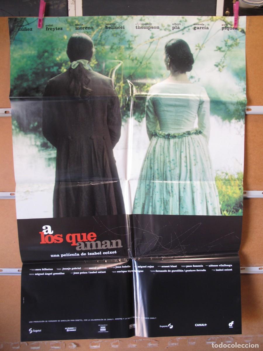 Cine: SX69 A LOS QUE AMAN POSTER ORIGINAL - Foto 1