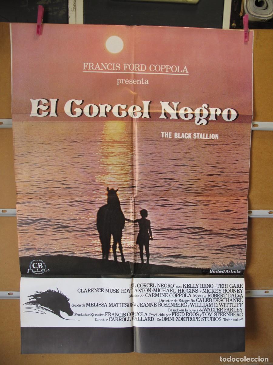 Cine: SX77 EL CORCEL NEGRO POSTER ORIGINAL - Foto 1
