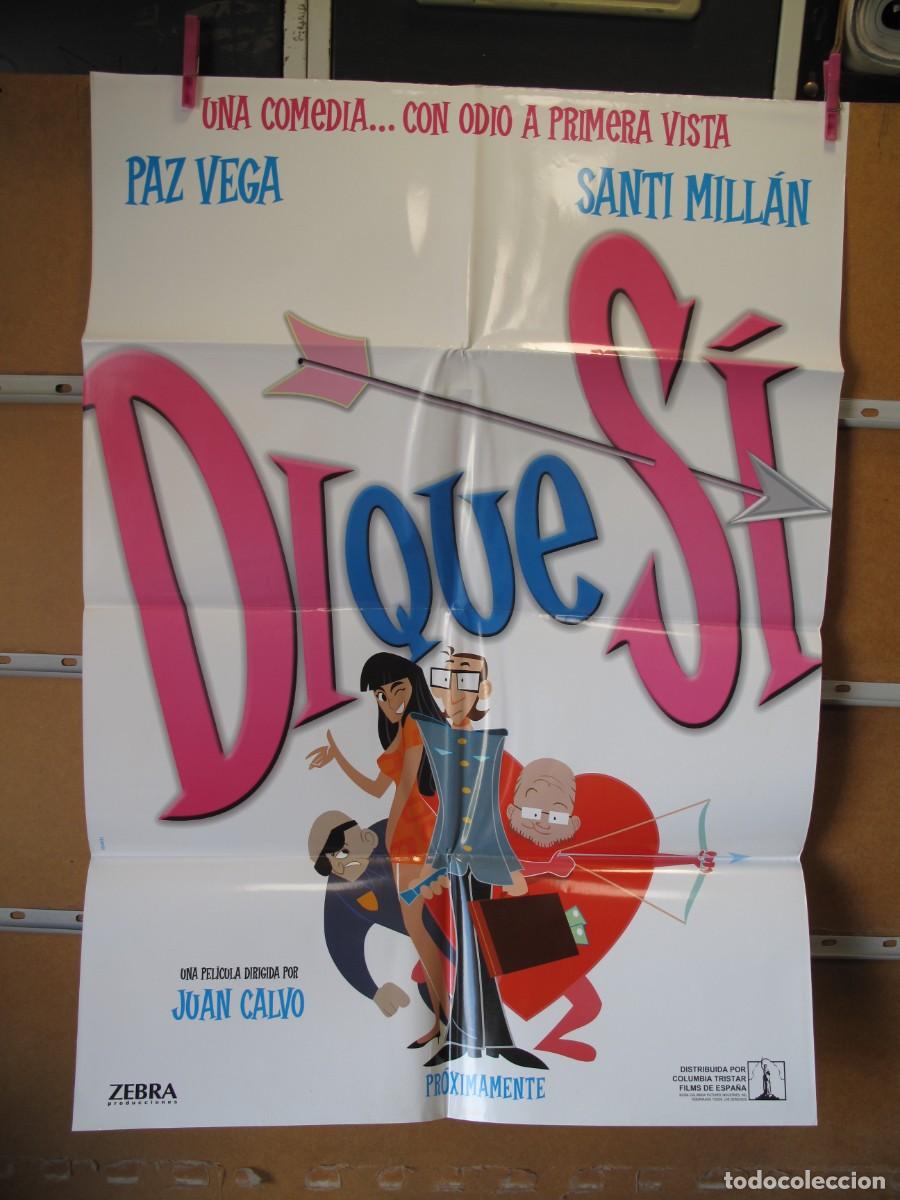 Cine: EN698 DI QUE SI POSTER ORIGINAL - Foto 1