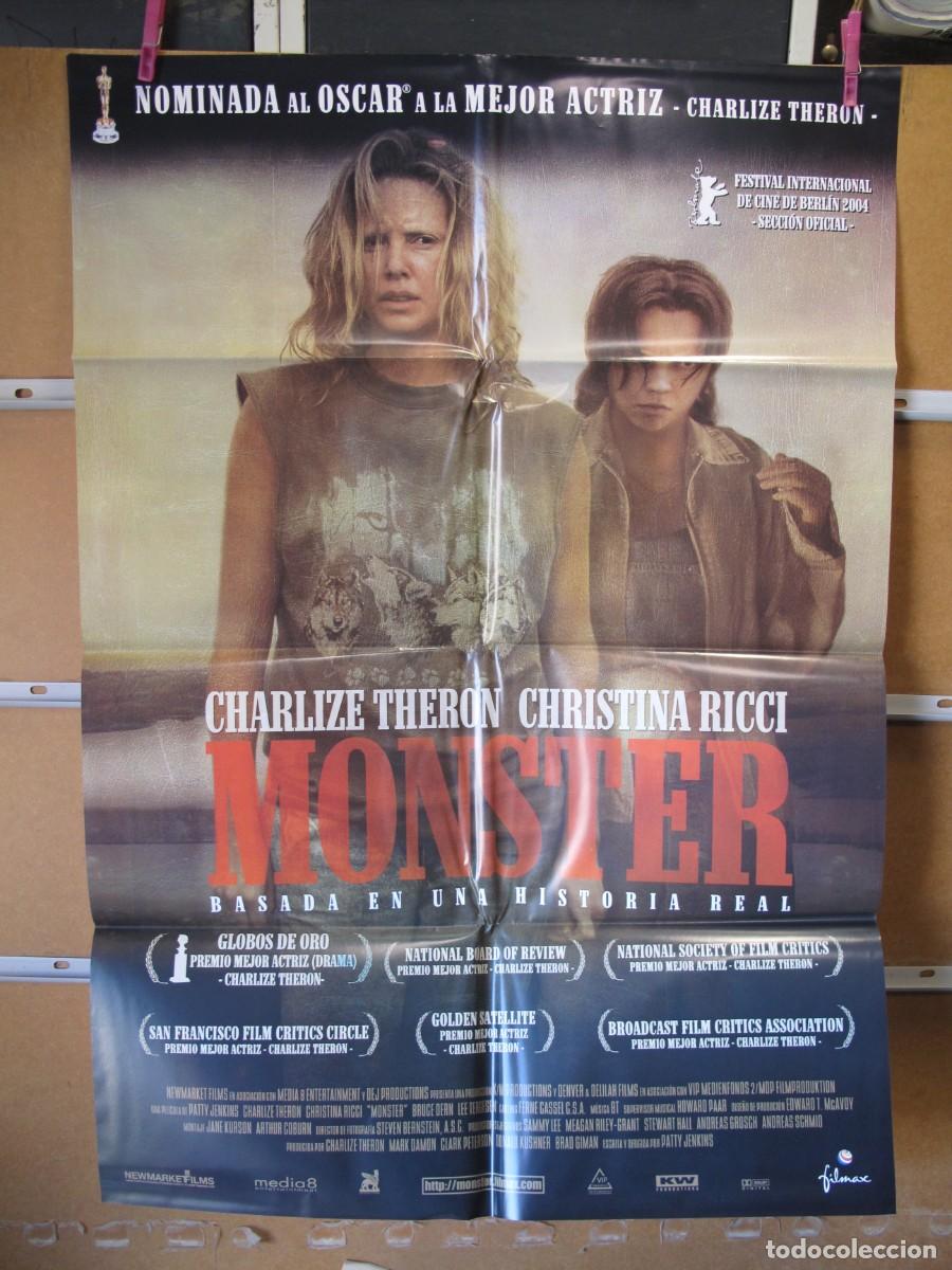 Cine: EN676 MONSTER POSTER ORIGINAL - Foto 1