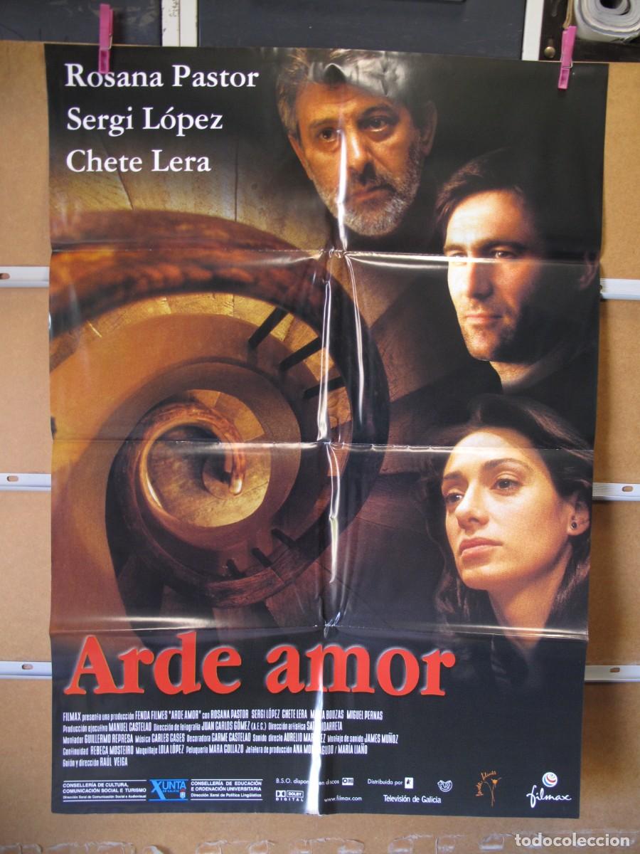 Cine: SX111 ARDE AMOR SARA POSTER ORIGINAL - Foto 1