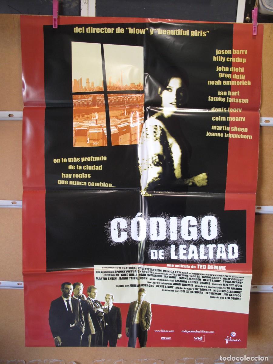Cine: SX112 CODIGO DE LEALTAD POSTER ORIGINAL - Foto 1