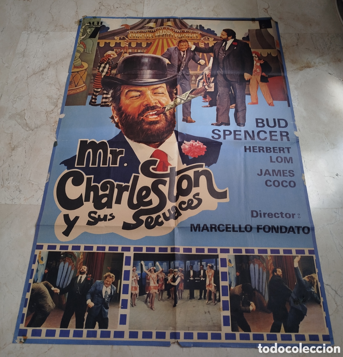 Cine: Me Charlest&oacute;n y sus secuaces. Cartel gran formato