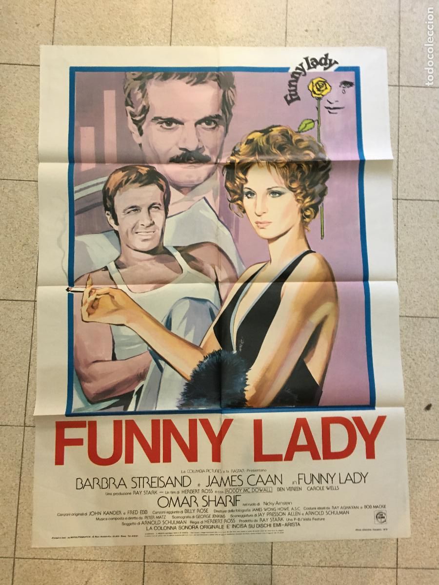 Kino: ICJ 003 FUNNY LADY BARBRA STREISAND POSTER ORIGINAL 100X140 ITALIANO