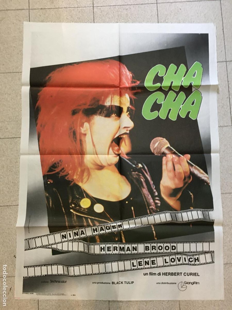 Kino: ICJ 062 CHA CHA NINA HAGEN POSTER ORIGINAL 100X140 ITALIANO