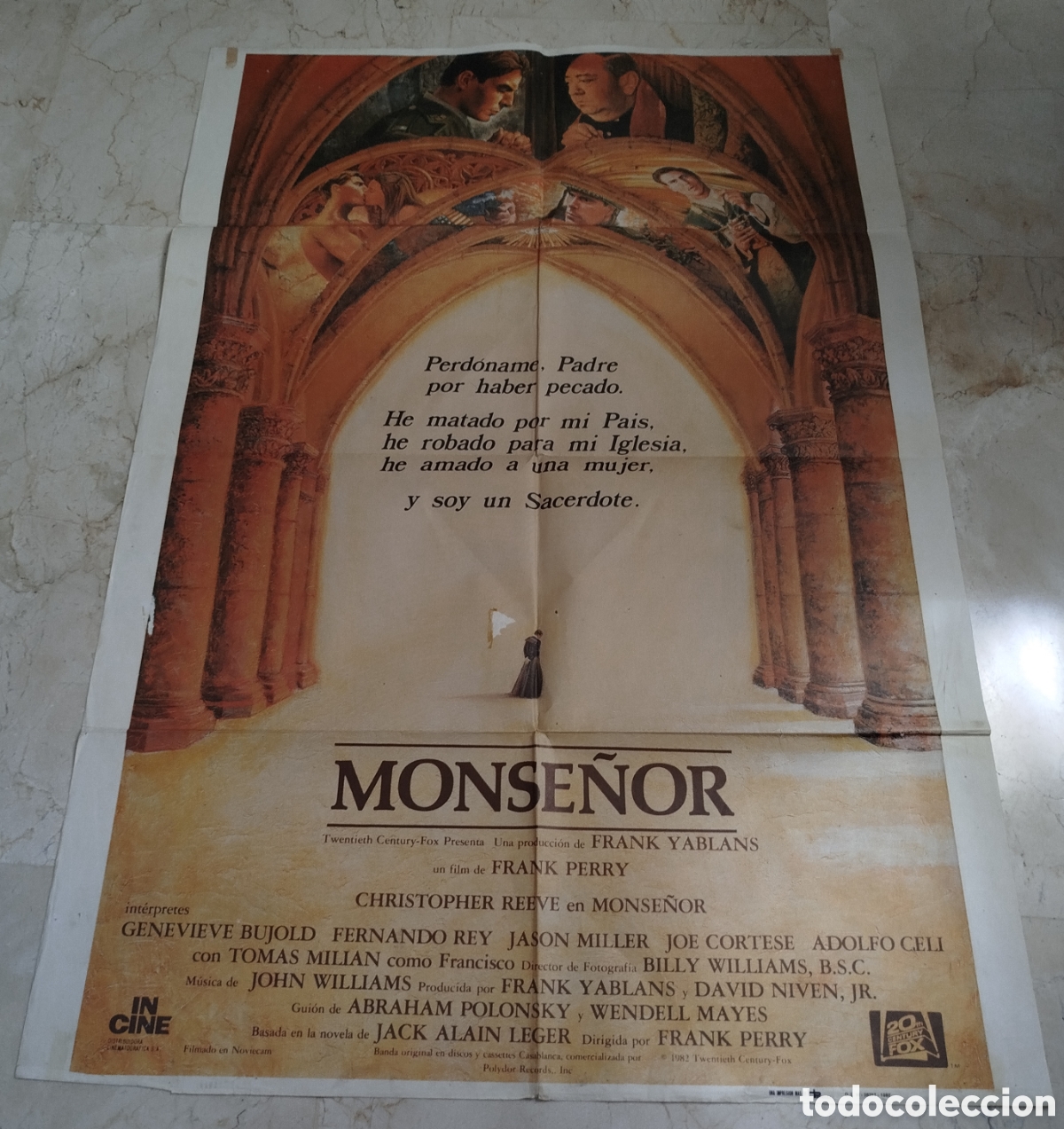 Cinema: Monse&ntilde;or. Cartel gran formato