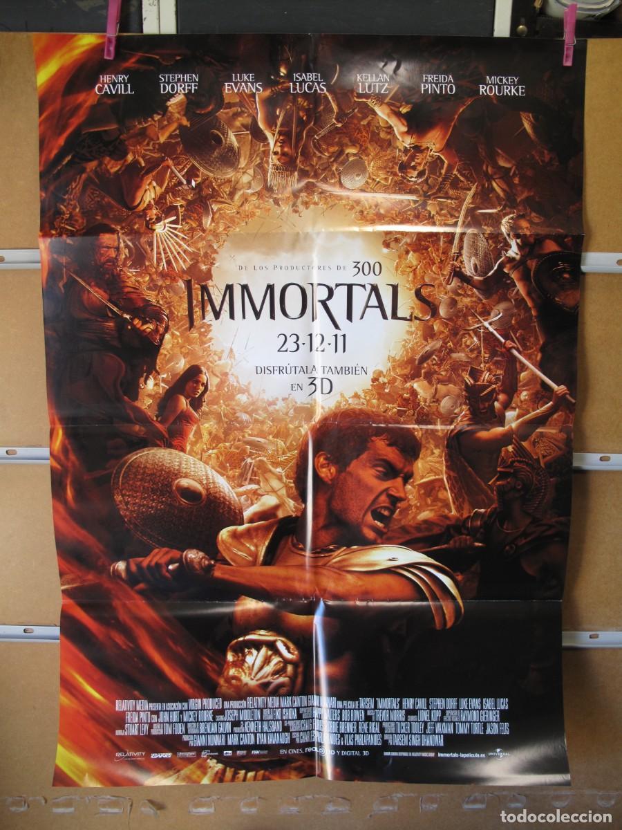 Cine: SX151 IMMORTAL POSTER ORIGINAL - Foto 1