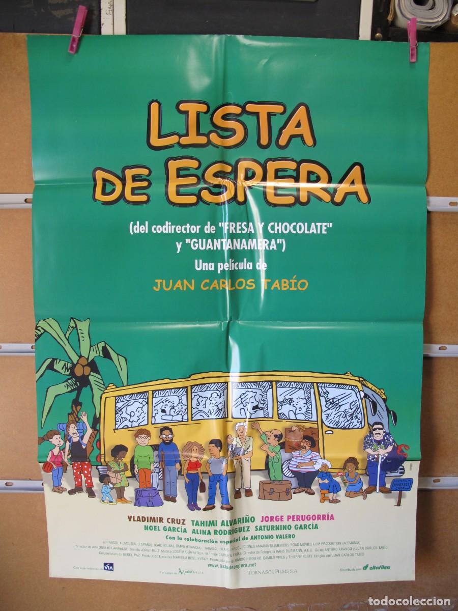 Cine: SX159 LISTA DE ESPERA POSTER ORIGINAL - Foto 1