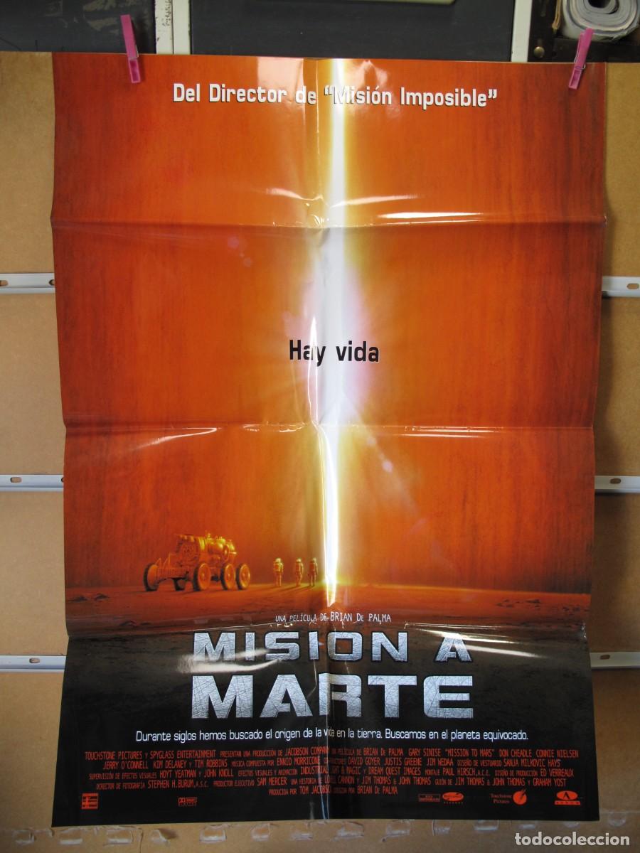 Cine: SX248 MISION A MARTE POSTER ORIGINAL - Foto 1