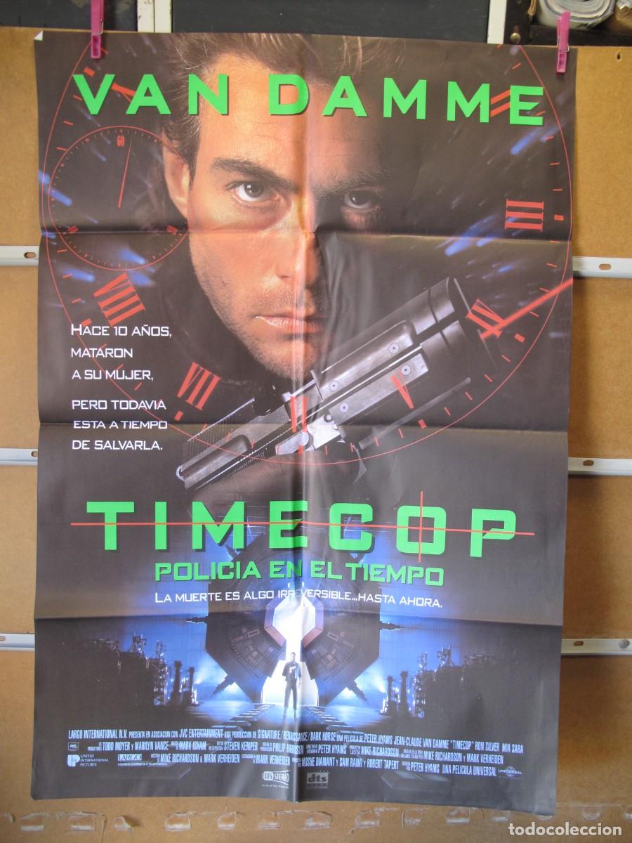 Cine: SX365 TIMECOP POSTER ORIGINAL - Foto 1