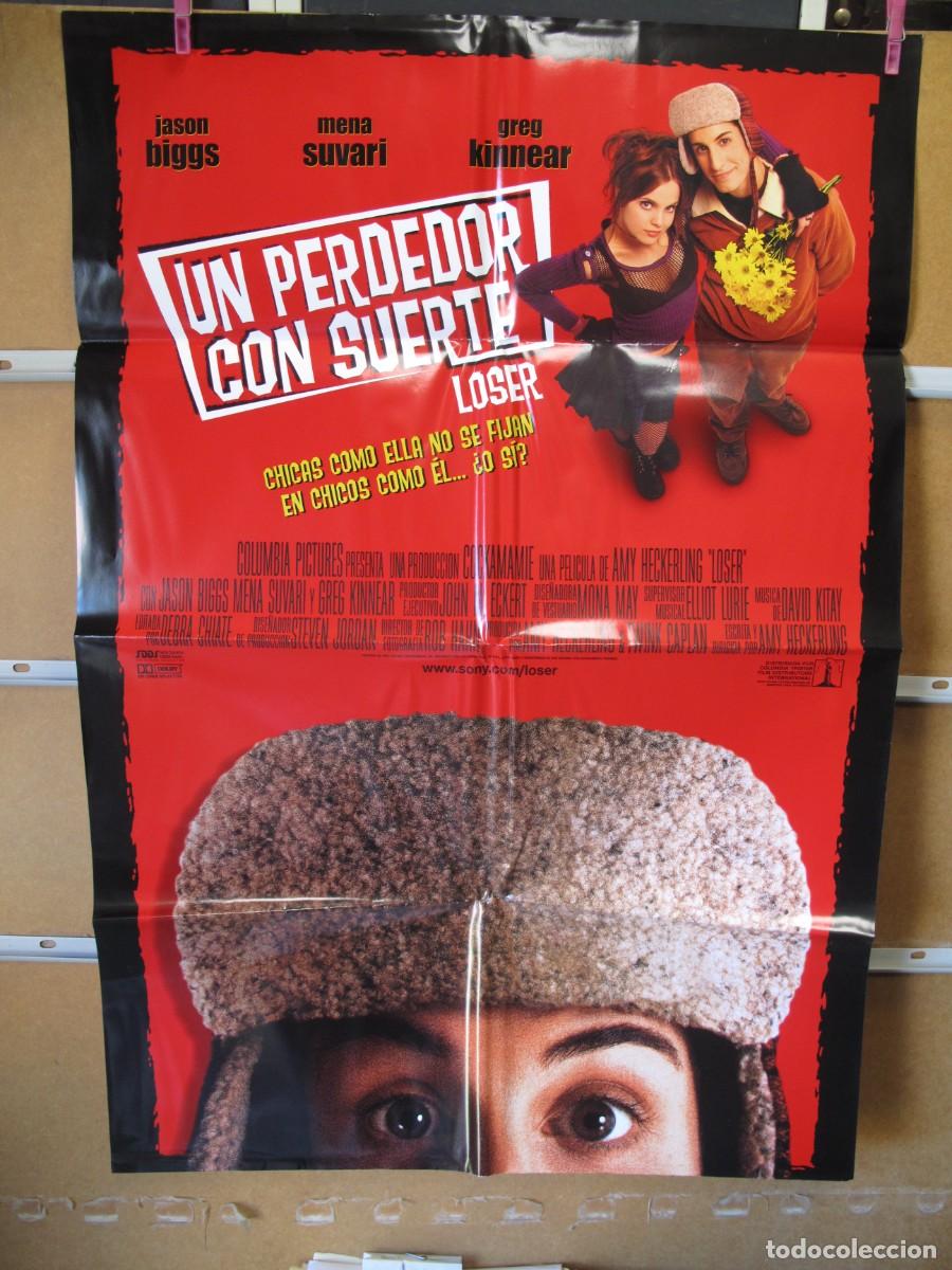 Cine: SX367 UN PERDEDOR CON SUERTE POSTER ORIGINAL - Foto 1
