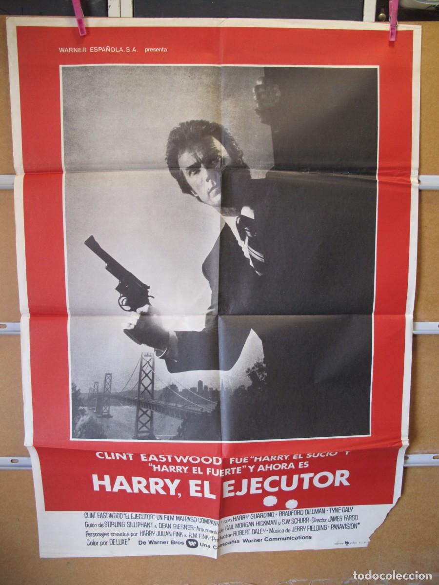 Cine: SX381 HARRY EJECUTOR POSTER ORIGINAL - Foto 1