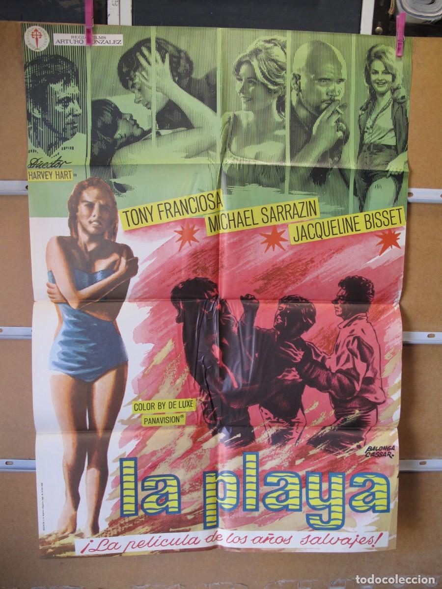 Cine: SX400 LA PLAYA POSTER ORIGINAL - Foto 1