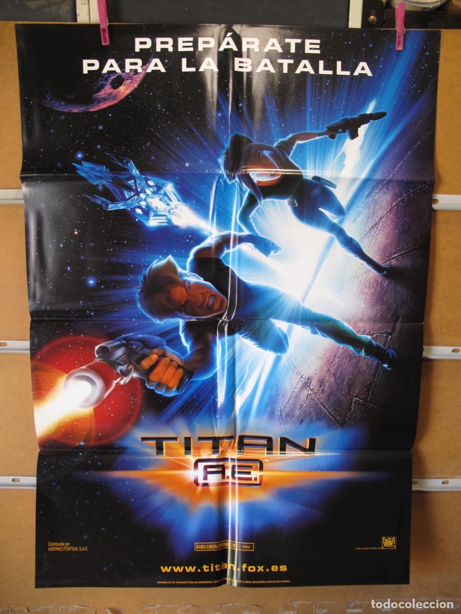Cine: SX432 TITAN A E POSTER ORIGINAL - Foto 1