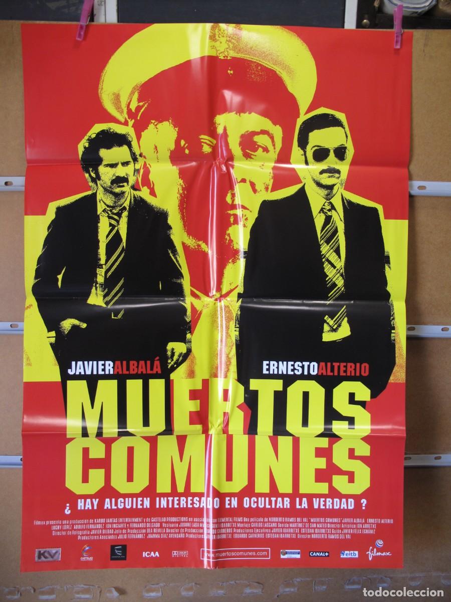 Cine: SX472 MUERTOS COMUNES POSTER ORIGINAL - Foto 1
