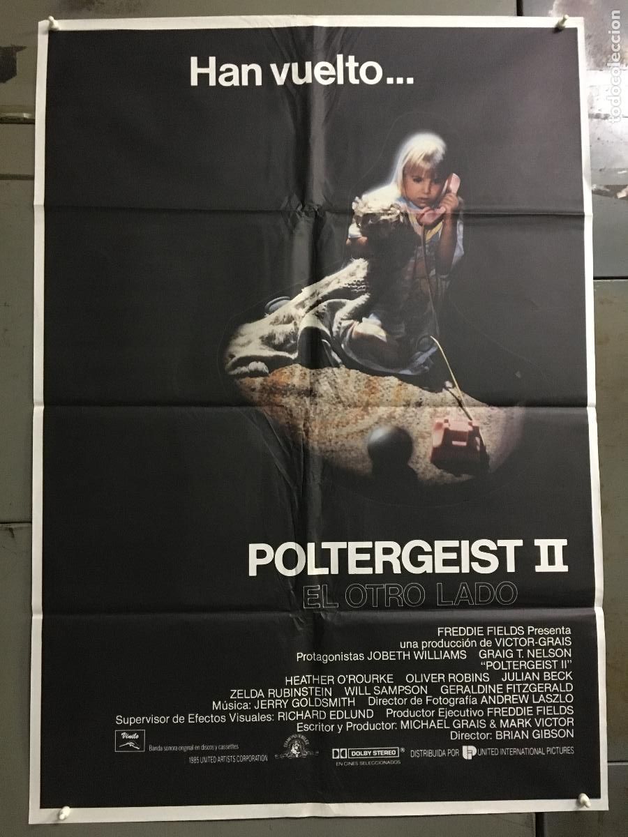 Cine: AEW73 POLTERGEIST 2 EL OTRO LADO POSTER ORIGINAL 70X100 ESTRENO