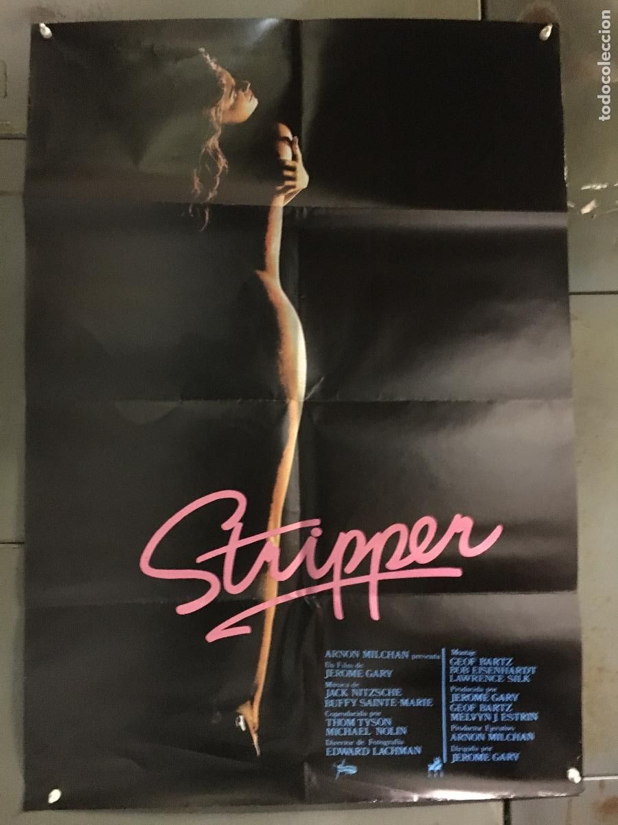 Cine: AEW86 STRIPPER SARA COSTA POSTER ORIGINAL 70X100 ESTRENO h2