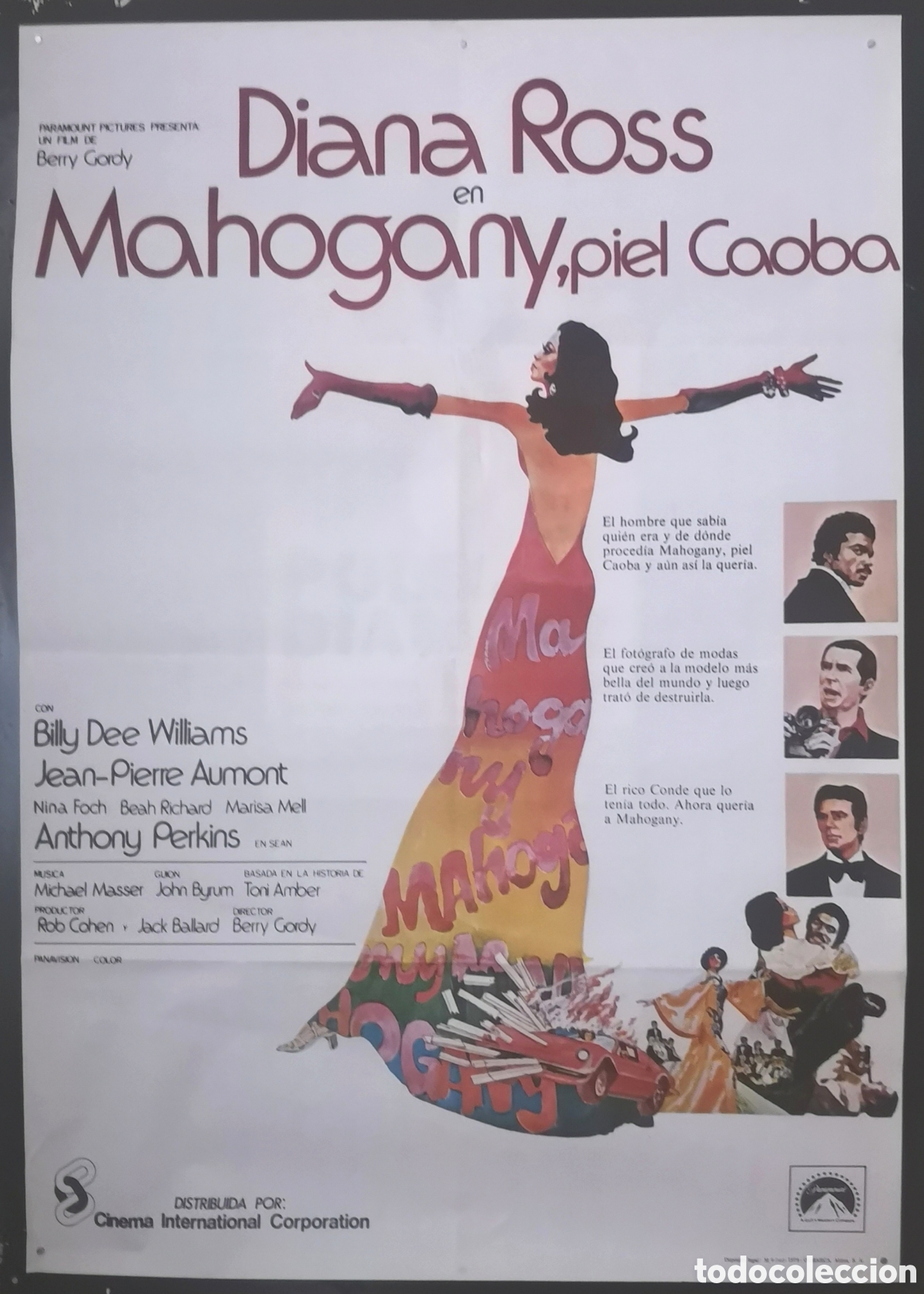 Cine: MAHOGANY PIEL CAOBA - 70 X 100 - (25)