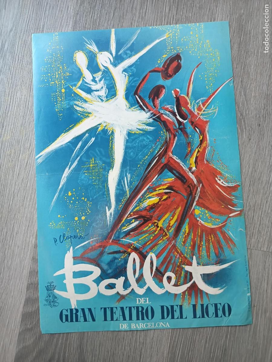 Cine: CARTEL BALLET DEL GRAN TEATRO DEL LICEO PERE CLAPERA