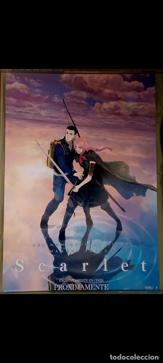 Cine: P&oacute;ster pel&iacute;cula cine Scarlet