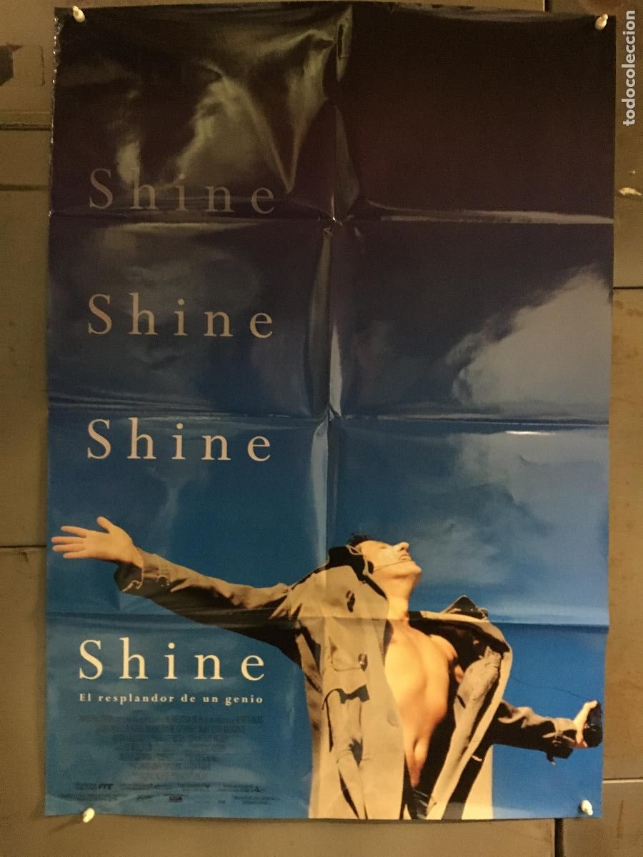 Cinema: AEX27 SHINE GEOFFREY RUSH POSTER ORIGINAL 70X100 ESTRENO h2