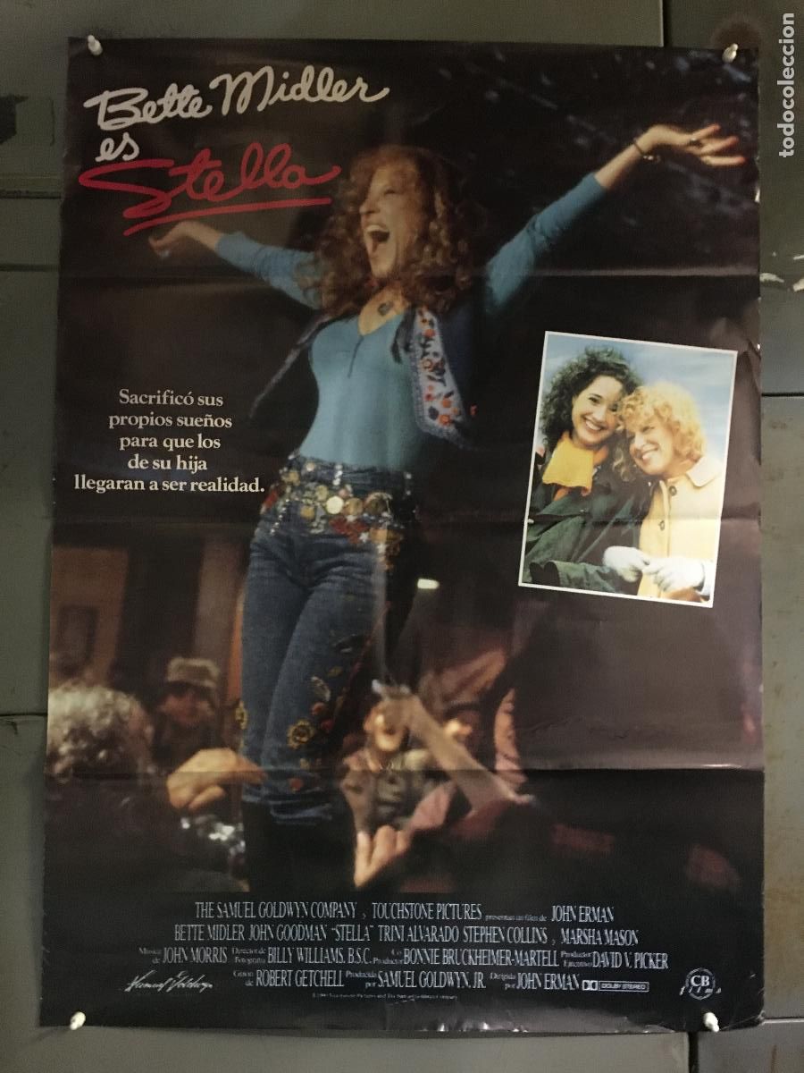 Cinema: AEX34 STELLA BETTE MIDLER POSTER ORIGINAL ESTRENO 70X100 h3
