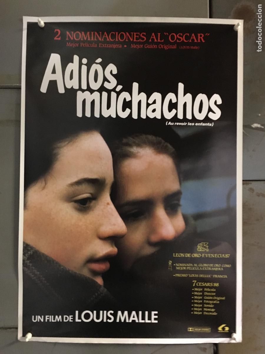 Cine: ODC B860 ADIOS MUCHACHOS LOUIS MALLE POSTER ORIGINAL 50x70 ESTRENO